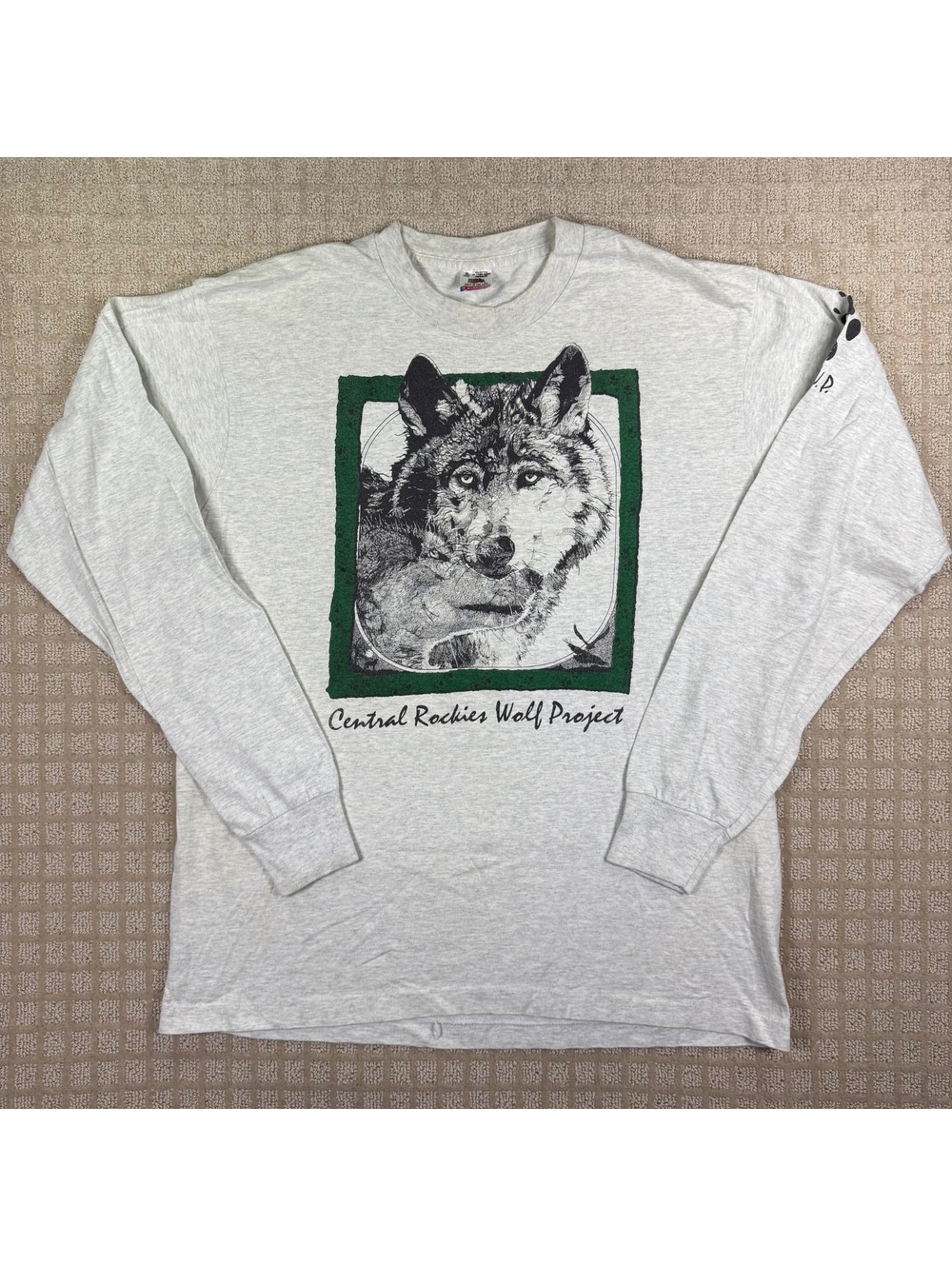 Central Rockies Wolf Project long sleeve T-shirt XL